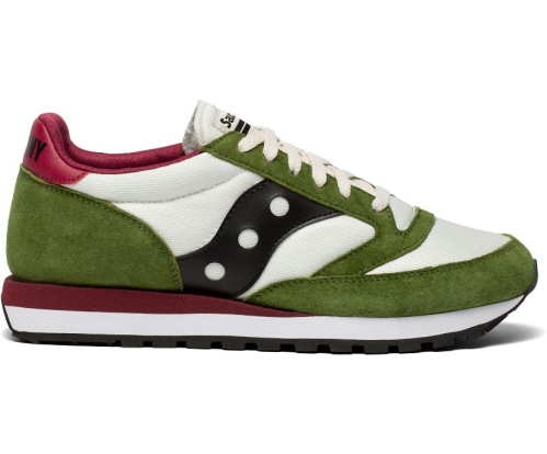 Tenis Saucony Jazz 81 Unisexo Zapatos Originales Tan / Pesto México MX-312-UN